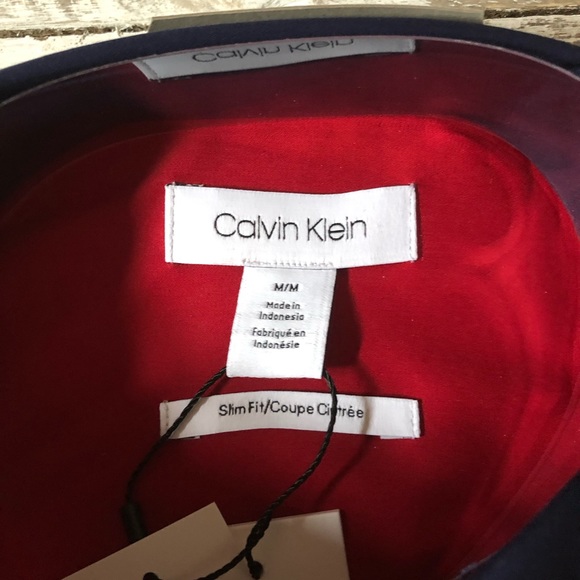 MED-Calvin Klein Mens Sateen Finish Long Sleeve - Picture 5 of 8